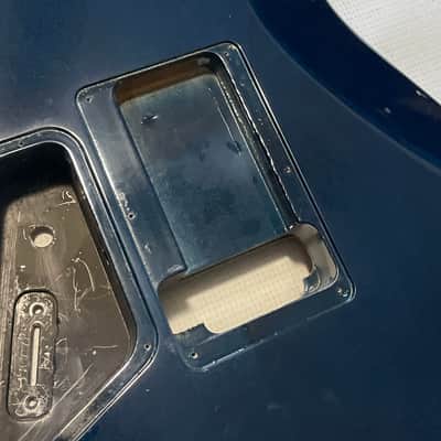 2010 MIJ Charvel San Dimas Wild Card #5 Lava Molten Crust Guitar Body Floyd Ready image 18