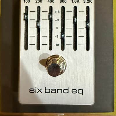 MXR M109S Six Band EQ 2016 - Present - Silver image 2