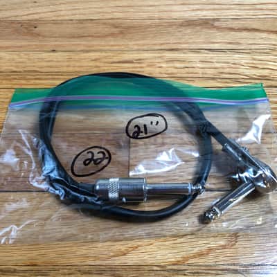 Mogami 2319 21” Pancake 1/4” - Small Barrel 1/4” Patch Cable image 3