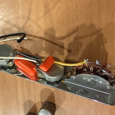 Real Life Relics Aged Nickel Telecaster® Control Plate with Knobs (Pre-Wired Harness)    [BA7] image 4