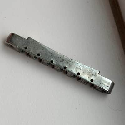1950s Gibson ABR-1 Tune-O-Matic 1959 No Wire - Nickel image 3
