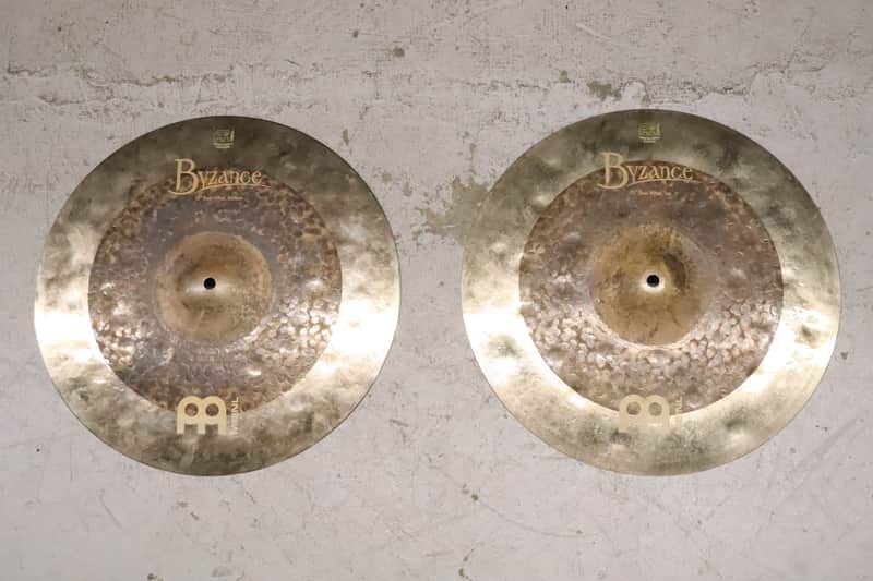 Meinl 15" Dual Hi Hat Cymbals image 1