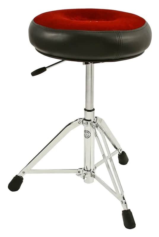 Roc-N-Soc NR R-R Nitro Hydraulic Gas Round Drum Throne - RED / Round / Authorized Dealer Free Shipping! image 1