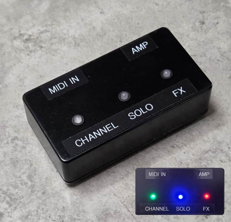 Dual / Triple Rectifier (non-multiwatt) Bigfoot-Style Footswitch MIDI Interface Adapter for Mesa Boogie - Voodoo Lab MIDI Alternative image 1
