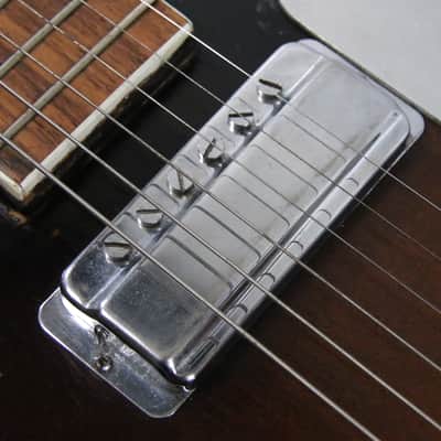 1960s Teisco WG-2L Electric Guitar Japan Sunburst (Needs Work) - Free Shipping image 13