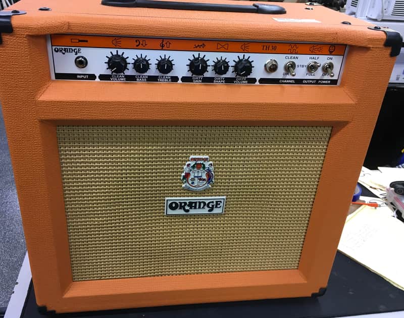 Orange TH30C 30w 1x12 Twin Channel Guitar Combo 2010s - Black image 1