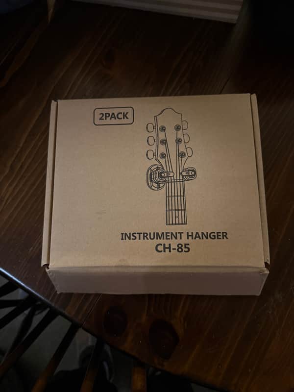 Unknown 2 Pack Instrument Hanger CH – 85 2025 - Black image 1