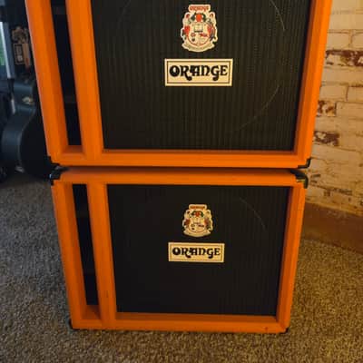 Two Orange OBC115 cabs with Eminence Kappalite 3015 speakers Bild 2