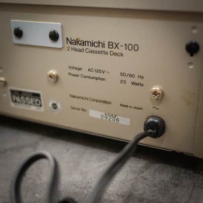Nakamichi BX-100 2 Head Stereo Cassette Deck image 10