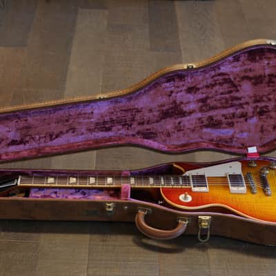 2003 Gibson Custom Shop R9 1959 Reissue Historic Reissue Electric Guitar Washed Cherry Burst + COA OHSC image 22