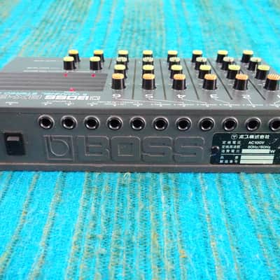 Boss BX-600 6 Channel Stereo Mixer - 80's Analog - K059 image 11
