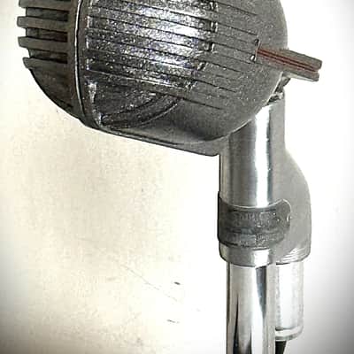 Vintage 1940's SHURE 708A "Stratoliner" Microphone , working w/stand & cable image 3
