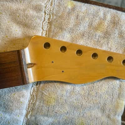 Custom Superwide Superstrat Style Guitar Neck and Body - Trans-tint Blue image 6