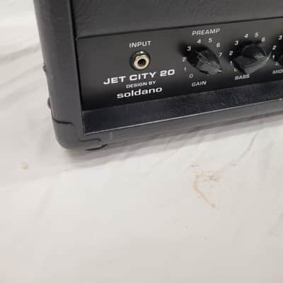 Jet City 20HV 20-Watt Tube Guitar Head 2010s - Black (C013-A19) image 2