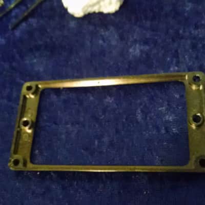 1990s Ibanez metal pickup ring cosmo black w/hardware image 3
