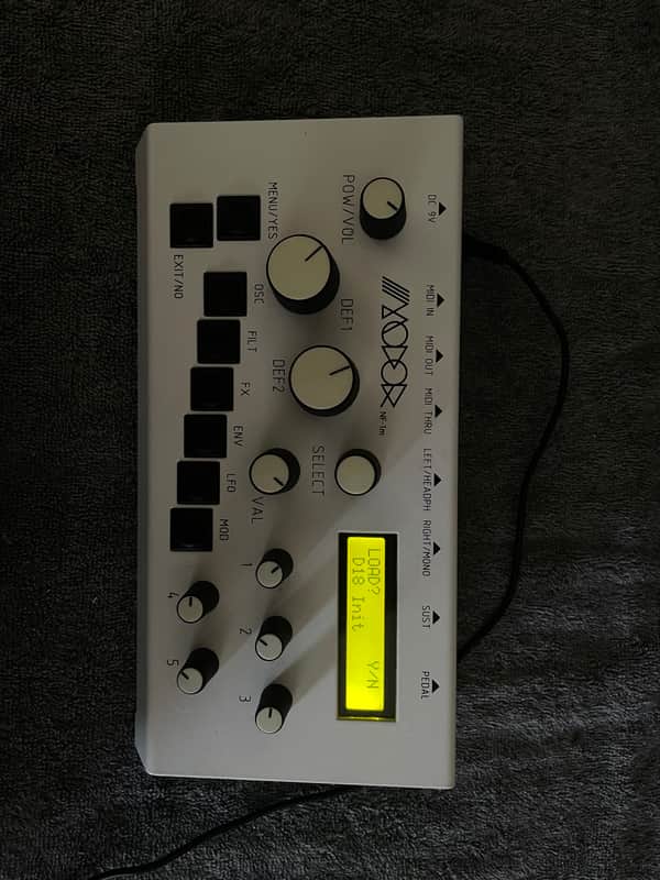 Modor NF-1m NF-1 Digital DSP Synth 2010s - White image 1