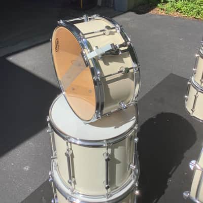 SONOR Force 2000 shell pack 80s - Cream white, Hardware available upon request image 8