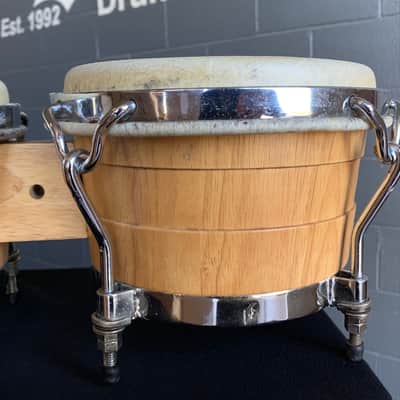 LP Latin Percussion Valje Bongo Set Pair w/ Hardshell Case (Rm4) image 5