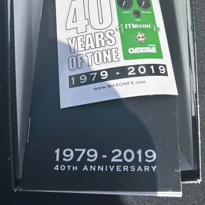 Maxon OD-808 Overdrive 40th Anniversary 2019 - Green image 8