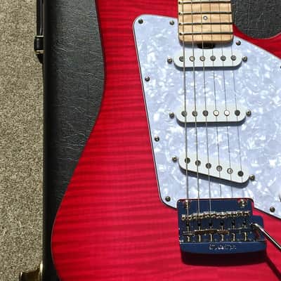 Ernie Ball Music Man Albert Lee 2014 BFR Pink Burst! Minty Fresh Condition! image 8