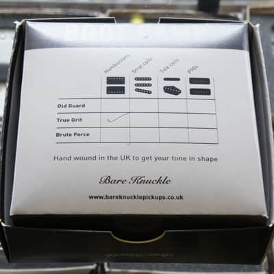 Bare Knuckle Bootcamp True Grit Strat Single Coil Set - White image 4