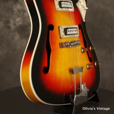 Toledo Hollowbody MIJ 1970s Sunburst image 8