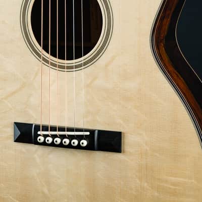 Bourgeois OMC Soloist 50th Anniversary Brazilian Rosewood and Bearclaw Italian Spruce NEW image 8