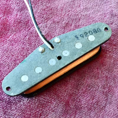 Vintage 1980 Fender Stratocaster Grey Bottom Strat Pickup Set - Incredible Tone 1979 image 13