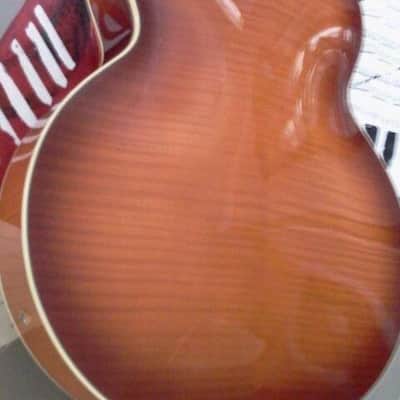 D'Aquisto DQ-NYE "New Yorker" Electric Jazz Guitar Almond Burst image 13