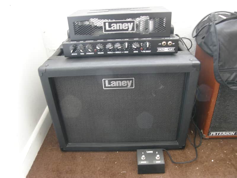 Laney IRT15H Ironheart 15-Watt Tube Guitar Amp Head 2010s - Black image 1