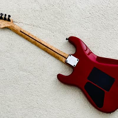 Charvel USA Custom Shop San Dimas Flame Maple Top  Cherry Burst image 7