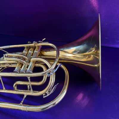 Jupiter Jupiter JMH-550 - Jupiter JMH-550 Bb Marching French Horn with Case image 3