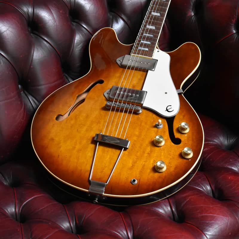 1987 Epiphone Casino Violin Burst, Made in Japan Terada Factory, MIJ, Pre-Elitist image 1