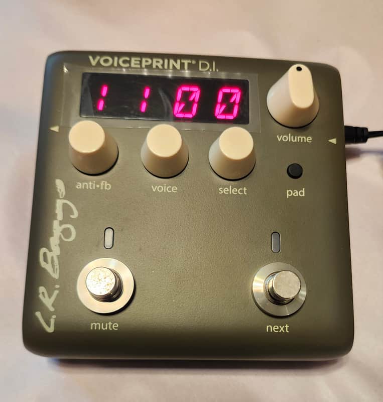 LR Baggs Voiceprint DI Acoustic Guitar Impulse Response Pedal 2025 image 1