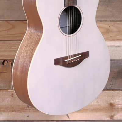Yamaha STORIA I Acoustic/Electric Guitar Off-White image 2