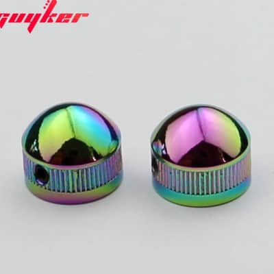 Guyker Tremolo Control Knobs Tuners package 2021 Chameleon Rainbow image 2