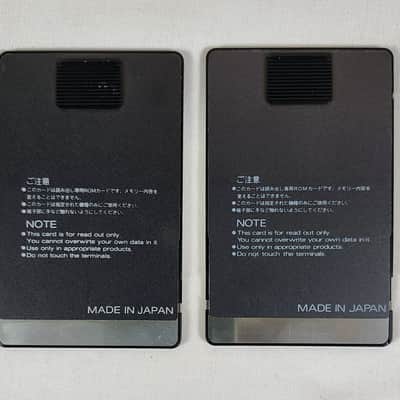 Roland SN-U110-01 / SN-U110-02 PCM Data Card 2-Pack for U-110, U-220 MIJ image 3
