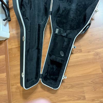 Zager Parlor Size Solid African Mahogany Acoustic Electric image 7