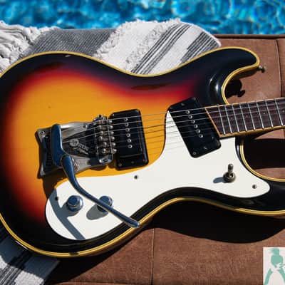 1963 Mosrite "The Ventures" Super Custom Reissue - Made in Japan (Kurokumo) Made in Japan - Pro Set Up w Perfect Frets/Action/Intonation! image 5