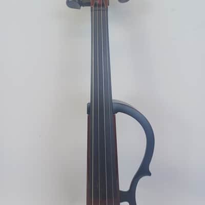 Yamaha SV110 Electric Silent Violin Brown+Bow+Backpack Soft-Shell Case 4/4String image 11