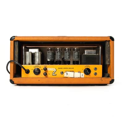 Orange OR120 1970s Orange Tolex owned by Billy Corgan Siamese Dream Mellon Collie image 4