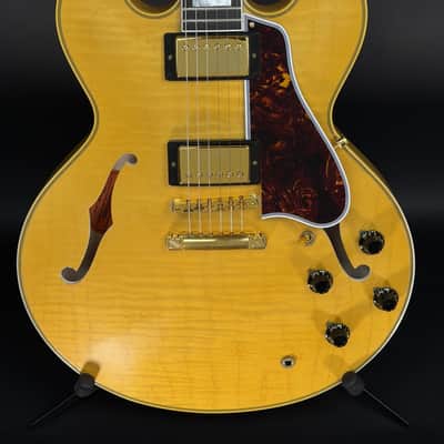 Gibson Custom Limited Edition 1960 ES-355 Reissue Figured Light Aged - Antique Blonde image 2