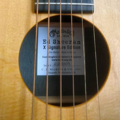 RARE STUFF Martin LX Ed Sheeran Signature Guitar image 3
