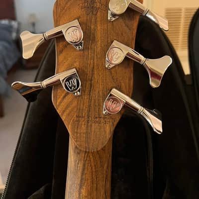 Warwick German Pro Series GPS Corvette $$ 5-String Bass 2010s - Natural image 6
