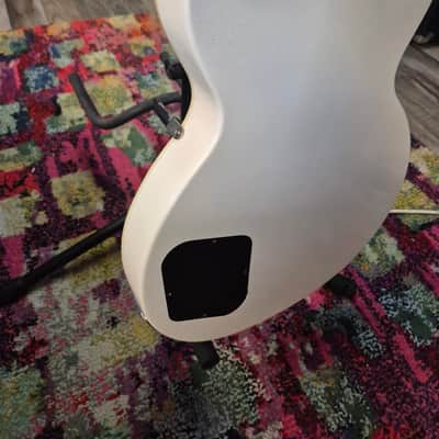 Epiphone Tommy Thayer Signature "White Lightning" Les Paul Standard 2015 - 2019 - Metallic White image 8