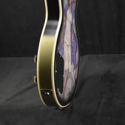 Epiphone Adam Jones Les Paul Custom Art Collection: Korin Faught’s “Sensation” Antique Silverburst image 4