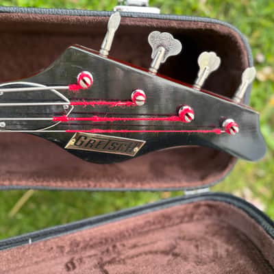 Gretsch 6071 Hollowbody Bass 1968 - Walnut image 6