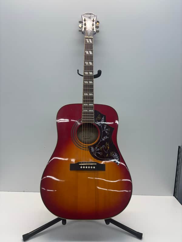 Epiphone Hummingbird 2021 - Present - Cherry Sunburst image 1