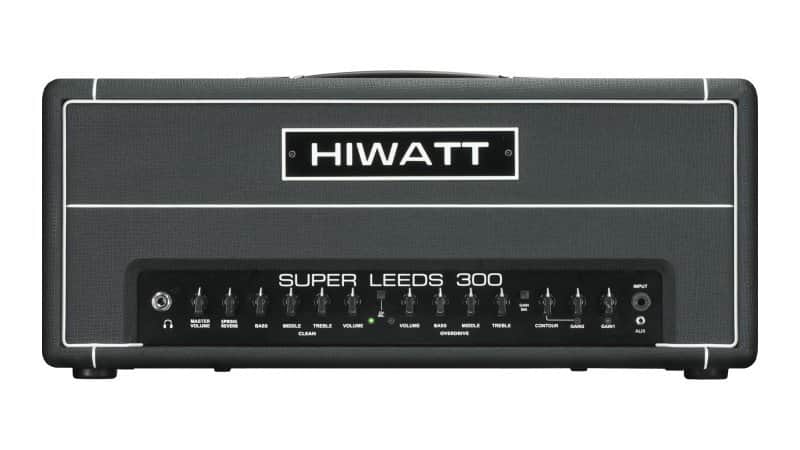 Hiwatt Super Leeds 300R 300 Watt 2 Channel Reverb Guitar Amplifier Head image 1