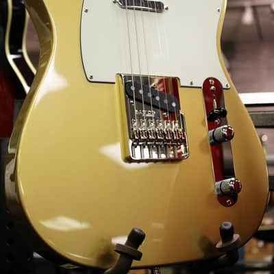 Fender FSR American Special Telecaster with Maple Fretboard 2017 - Aztec Gold with Matching Headstock **Upgraded Bridge** image 2